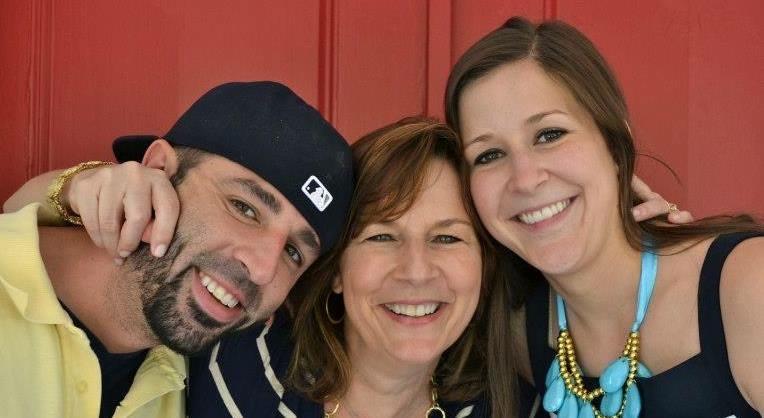 This undated photo shows Nick Carusillo, left, with his mother, Tina Carusillo, center, and his sister, Jessica Long. Nick Carusillo died in September 2017 when he was hit by multiple vehicles on a Georgia interstate, just days after he was abruptly discharged from an addiction treatment center. Now his parents hope a substantial jury verdict in their favor will prompt change that helps others suffering from mental illness and substance abuse.