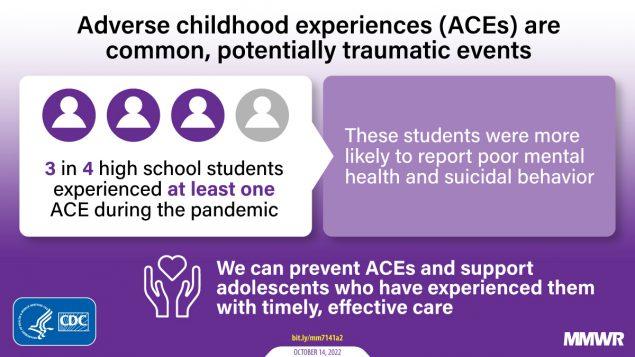 adverse childhood experiences are common, potentially traumatic events