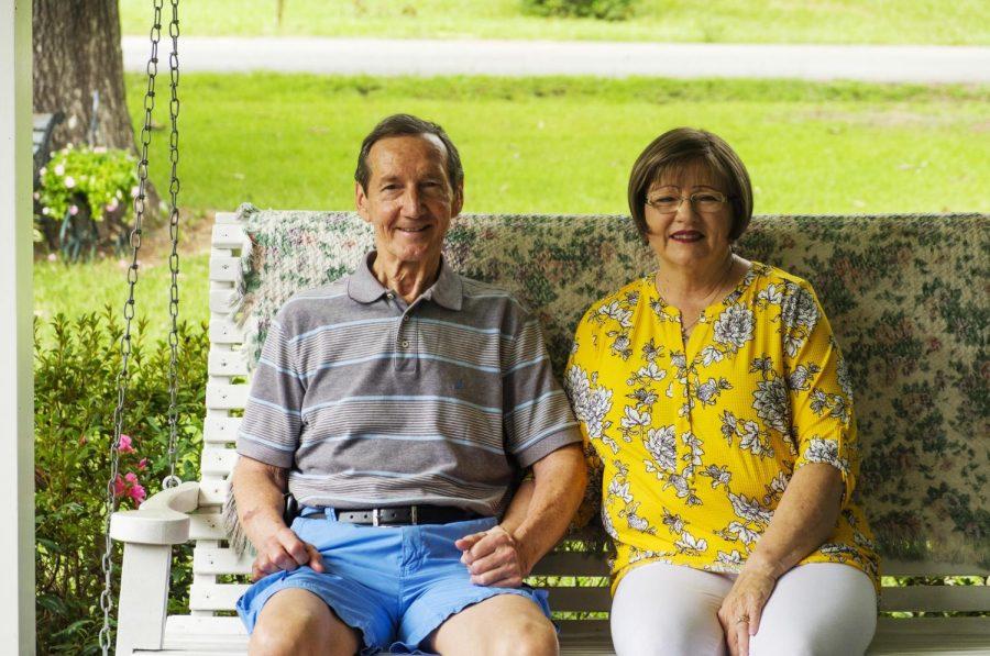 Gerald and Debbie Miles enjoy time on the porch swing of their Warner Robins home after sharing how their lives changed after Gerald began electroconvulsive therapy to treat debilitating depression. Debbie said they shared their story about the treatment “to help other people” by letting people know about the treatment and removing stigmas associated with mental illness.