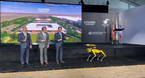 Hyundai plant groundbreaking