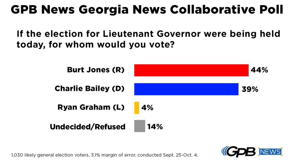 GA Lt. Gov. Poll