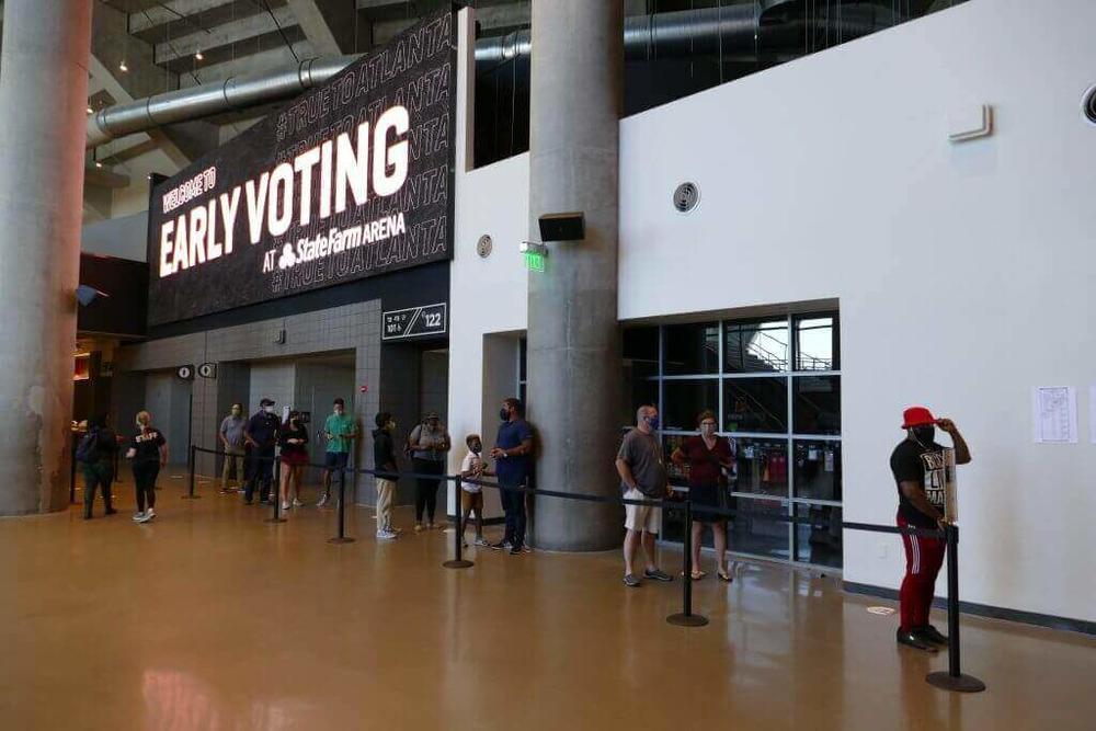  Georgia election rules allow individuals to challenge an unlimited number of voters in the Nov. 8 general election, and they specify when and how eligibility can be challenged. The challenges must be submitted in writing to registrars who can determine if there is enough probable cause, and challenging someone standing in line at a polling station is illegal. John McCosh/Georgia Recorder (File 2020) 