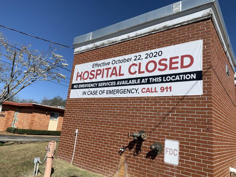 Cuthbert’s hospital closed in 2020. Jill Nolin/Georgia Recorder