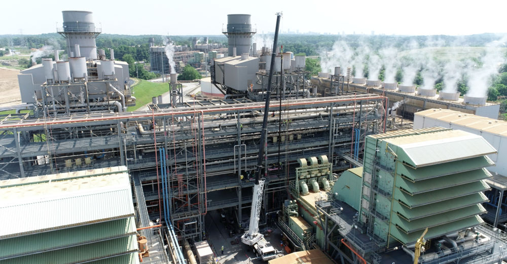 Georgia Power natural gas plant in Smyrna, Plant McDonough, seen in this undated photo.