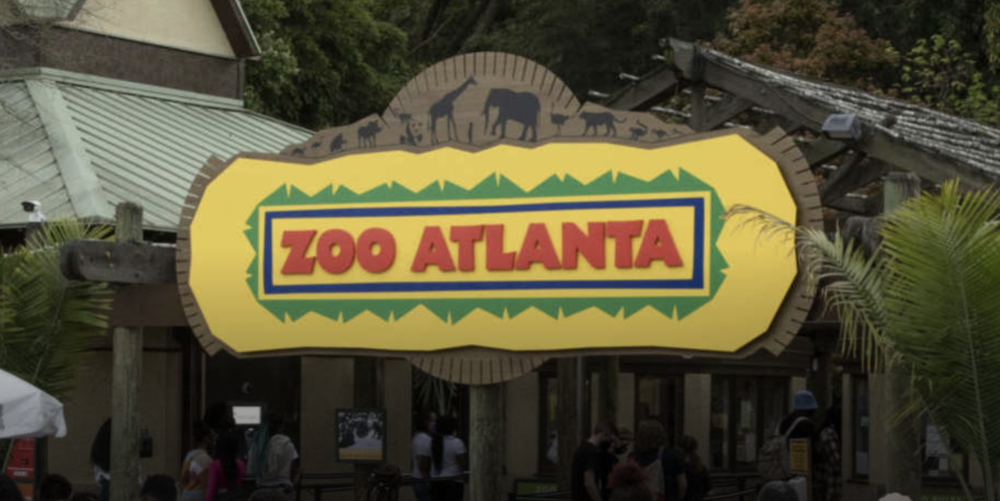 Zoo Atlanta signage