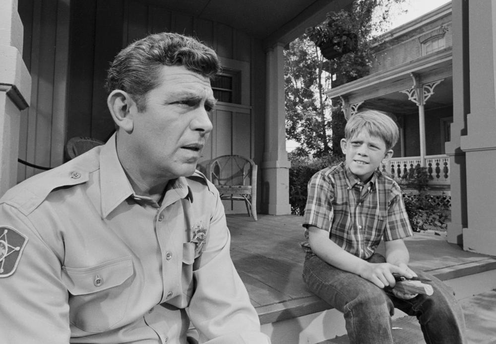 Andy and Opie from the Andy Griffith show