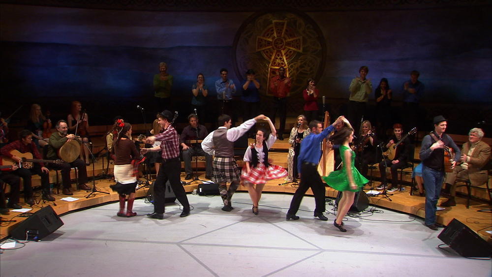 Dancers perform during A Southern Celtic Christmas Concert.