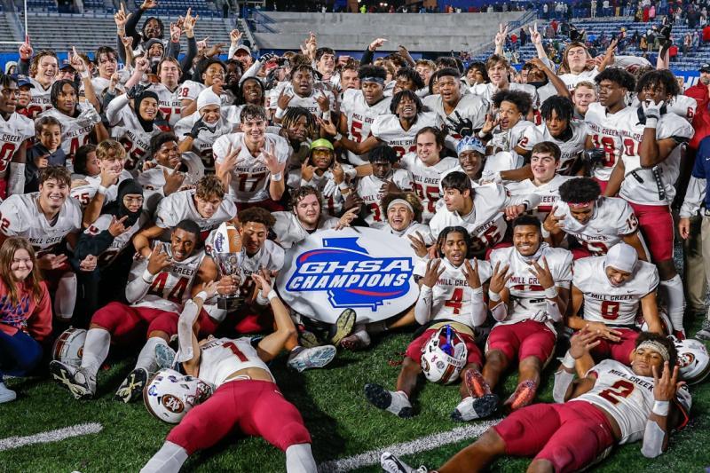 Mill Creek 2022 Football State Champions