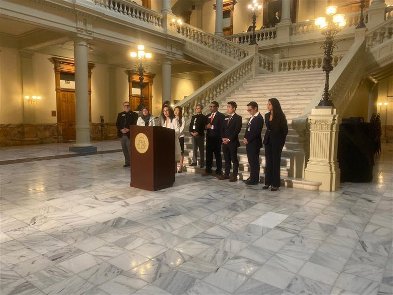 Members of the Georgia AAPI Caucus