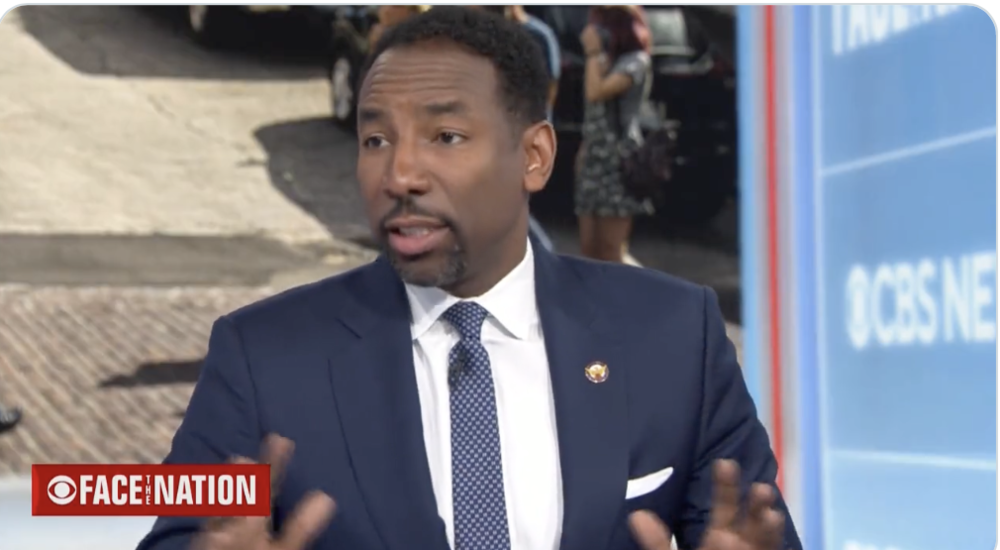 Atlanta Mayor Andre Dickens speaks on CBS's Face the Nation Sunday, Jan. 22, 2023