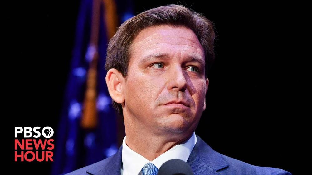 PBS NewsHour DeSantis defends blocking African American studies course in Florida schools