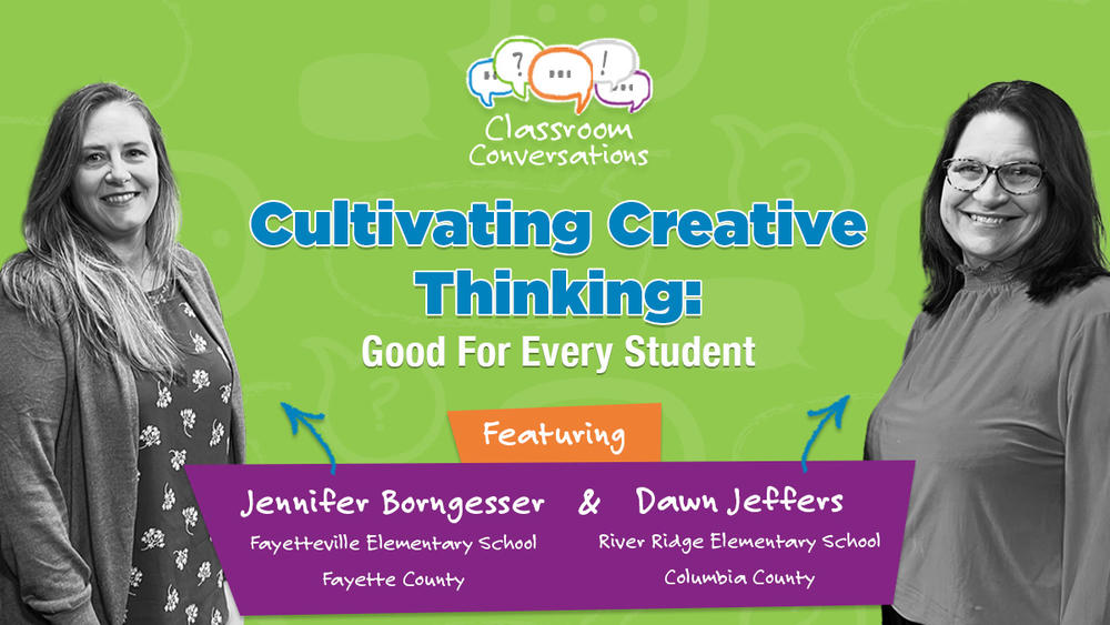 Jennifer Borngesser and Dawn Jeffers in Classroom Conversations