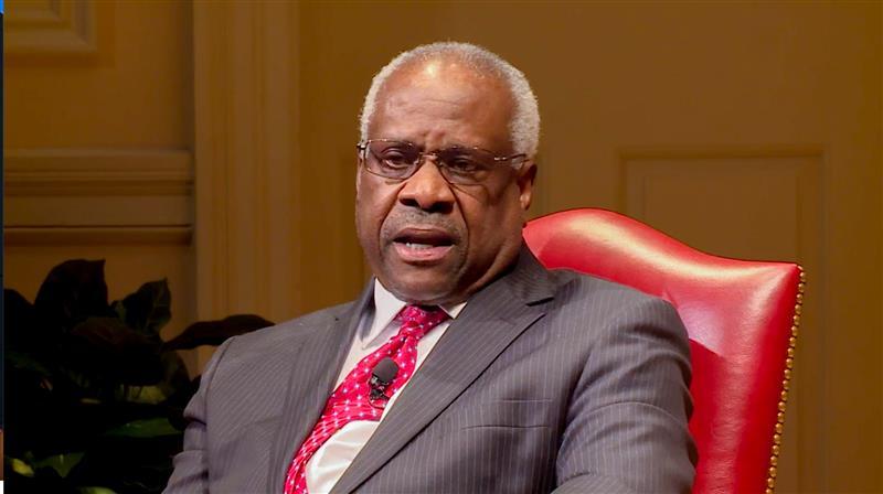 An image from The Congress' Conversation with Justice Clarence Thomas