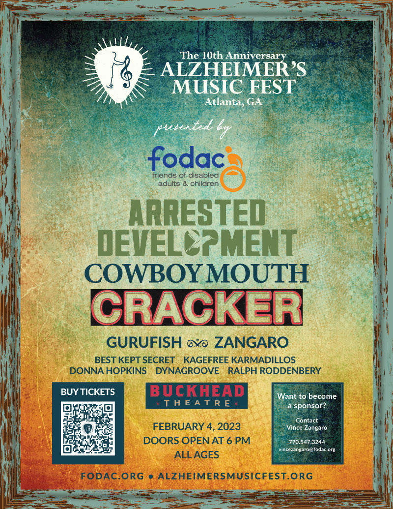 Alzheimer's Music Fest Poster