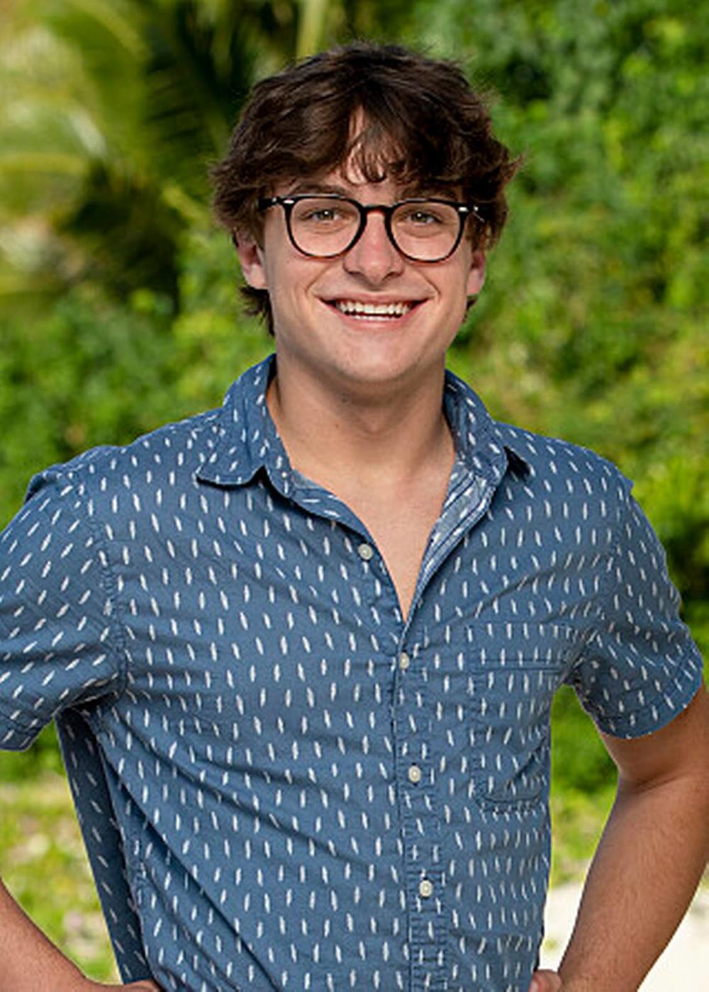  Carson Garrett from SURVIVOR Season 44. -- Photo: Robert Voets/CBS