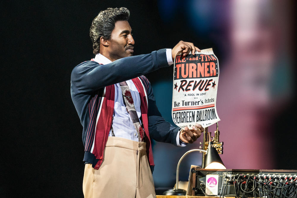 Garrett Turner plays Ike Turner in the touring musical "Tina."