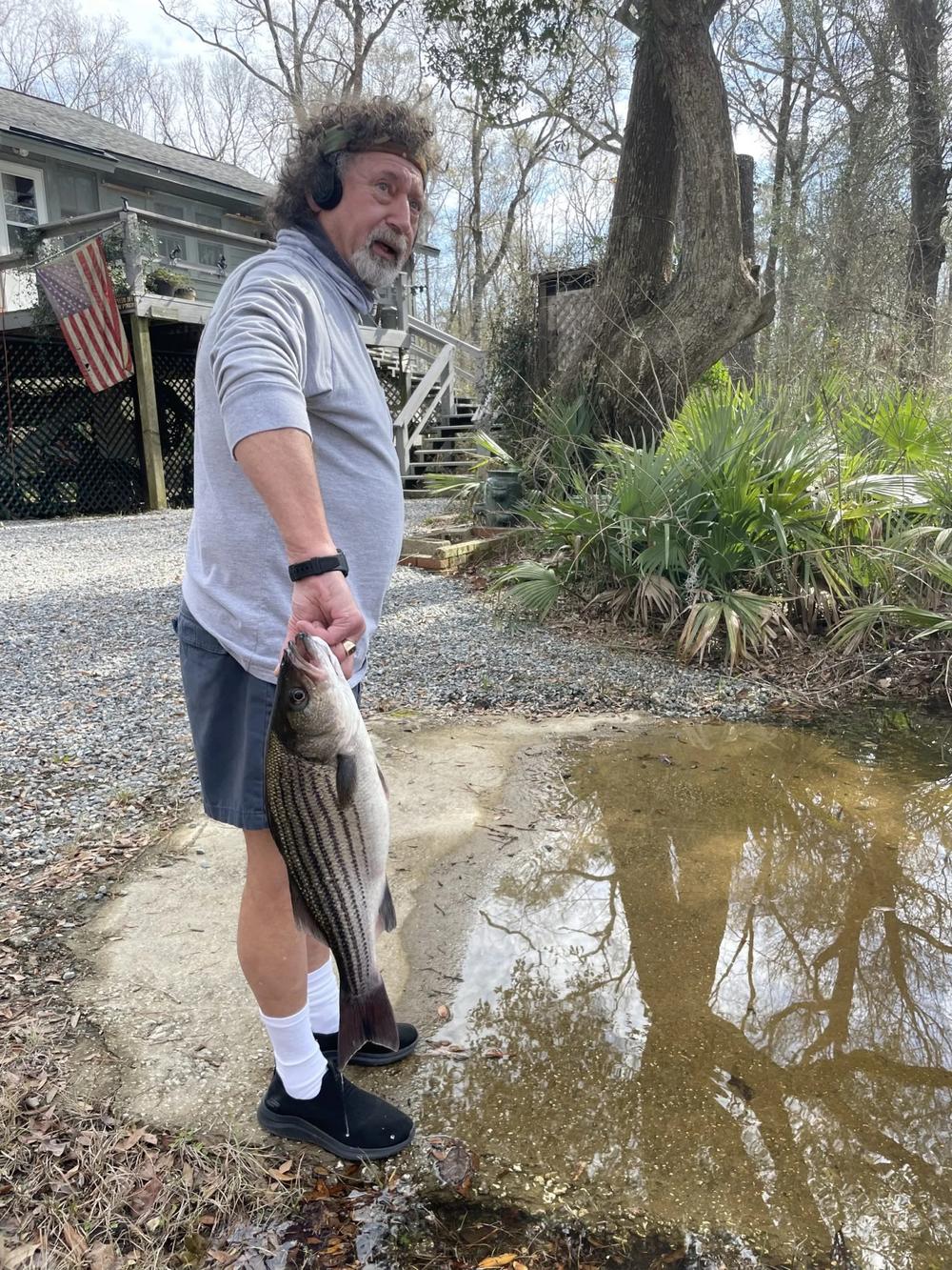 Ogeechee Riverkeeper Board Member Jody Slater lives on the riverfront. Credit: Mary Landers/The Current