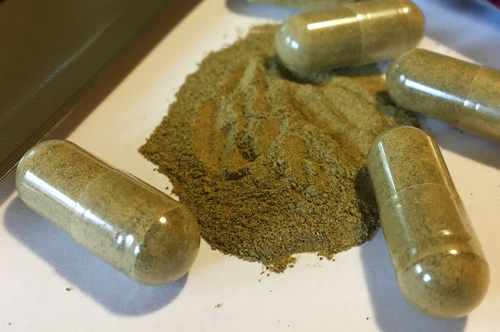 Kratom capsules in Albany, N.Y. 