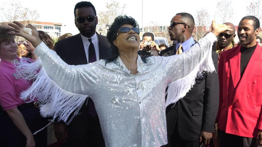 Little Richard during a visit to Macon in 2005.