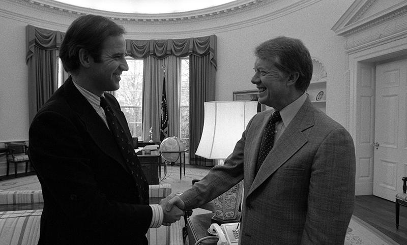 In 1978 Future President Biden met with President Carter "To discuss political matters he feels are of mutual concern."