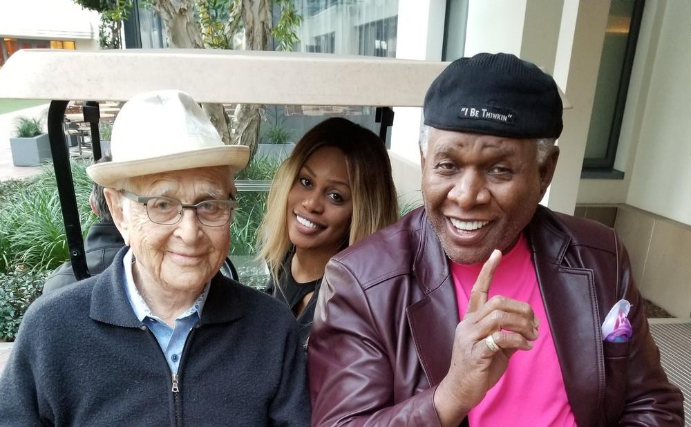 Producer Norman Lear, actress Laverne Cox and comedian George Wallace are involved in the upcoming Amazon streaming series “Clean Slate.”
