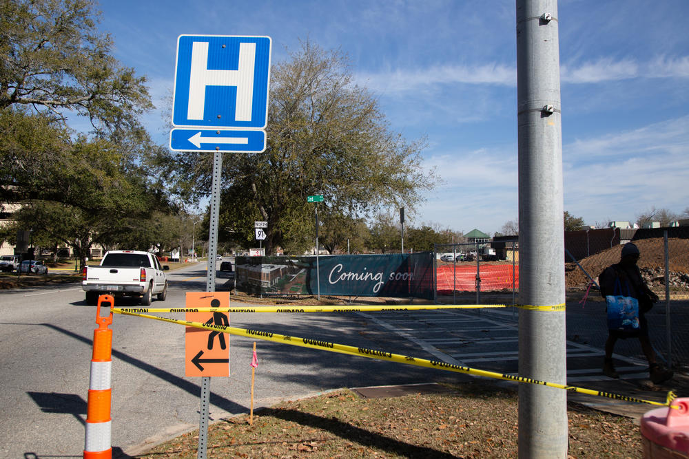 Once it's built, the Living and Learning Community will house nursing students from Albany Technical College right across the street from Phoebe Putney Memorial Hospital in Albany, G.a.