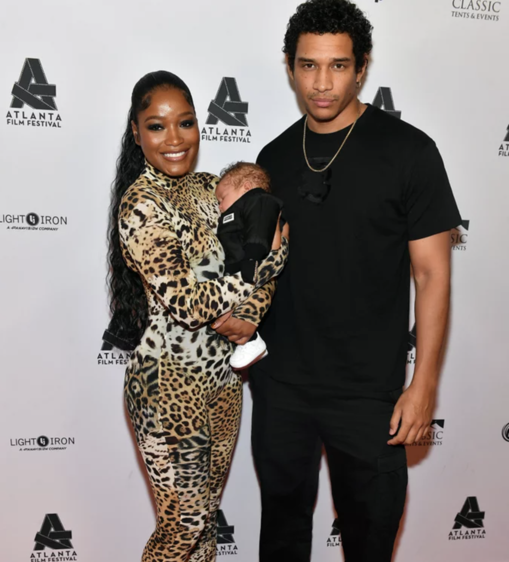 Did Baby Leodis - with mother Keke Palmer and father Darius Jackson - make his red carpet debut in Atlanta? 
