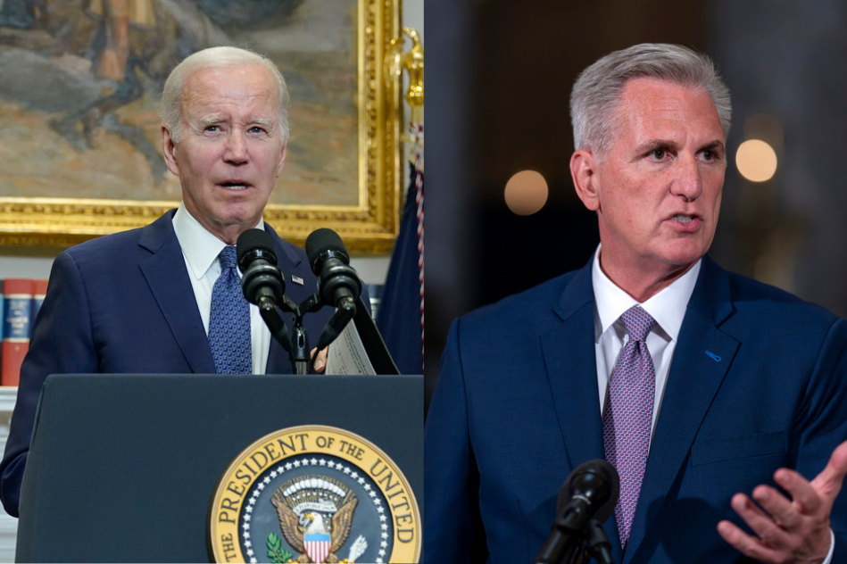 President Joe Biden and House Speaker Kevin McCarthy reached a final agreement Sunday on a deal to raise the nation's debt ceiling while trying to ensure enough Republican and Democratic votes to pass the measure in the coming week. 