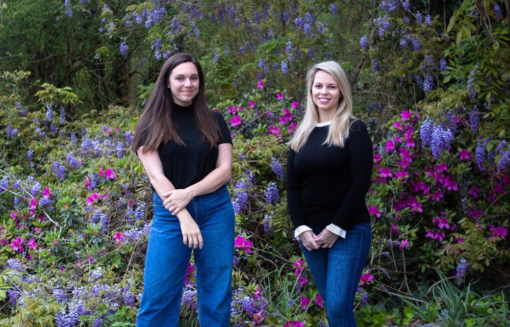 Evey Wilson Wetherbee (left) and Jessica Szilagyi are the hosts of the podcast "Prison Town."