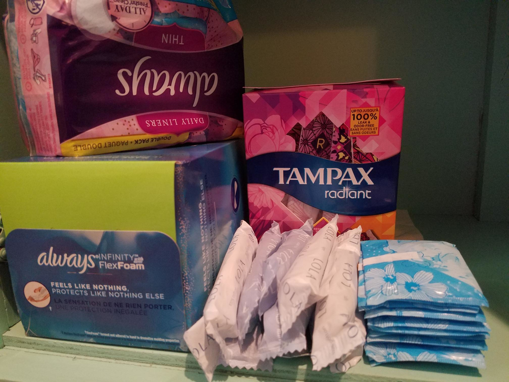 A doula group is working to end 'period poverty' by helping low-income people access menstrual hygiene products.