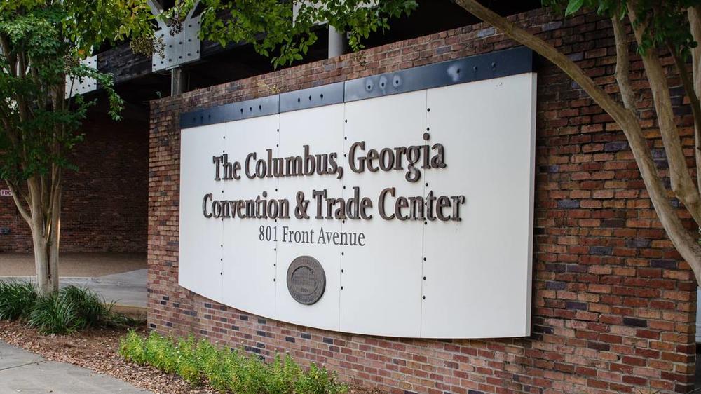 The Columbus Convention & Trade Center is at 801 Front Ave., along the Chattahoochee River. columbustradecenter.com  Read more at: https://www.ledger-enquirer.com/news/business/article276046621.html#storylink=cpy