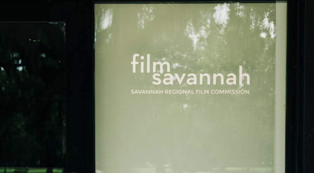 The Film Savannah office on Forsyth Park in Savannah