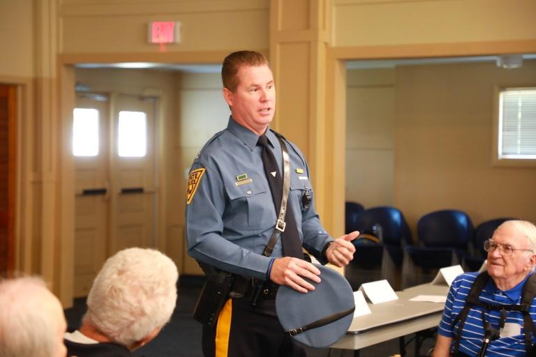  Scott Ebner used to work as a lieutenant colonel for the New Jersey State Police. He served in the agency from 1995 to 2022. He was hired in May 2023 to serve as Glynn County Police Department chief in addition to his role as public safety director. Credit: New Jersey State Police