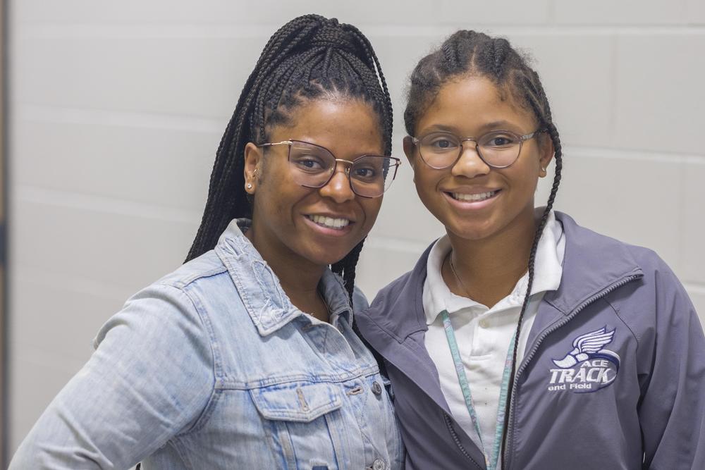Vashti Obryant, left, and her daughter Zoé Caldwell. 