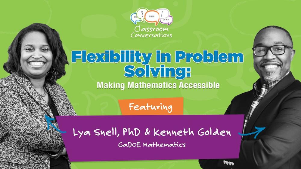 Lya Snell and Kenneth Golden in Classroom Conversations