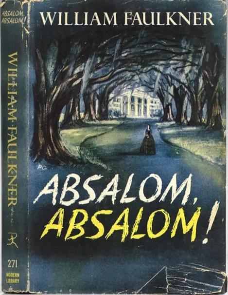 Cover of William Faulkner's book Absalom, Absalom!