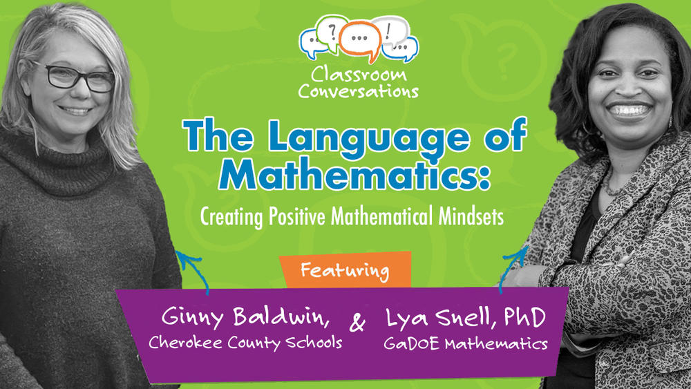 Ginny Baldwin and Lya Snell in Classroom Conversations