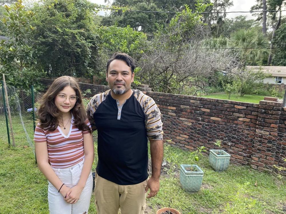 Alejandro Del Razo stopped working as a bus driver so he could transport his daughter to the choice school she now attends, Esther F. Garrison School for the Arts.