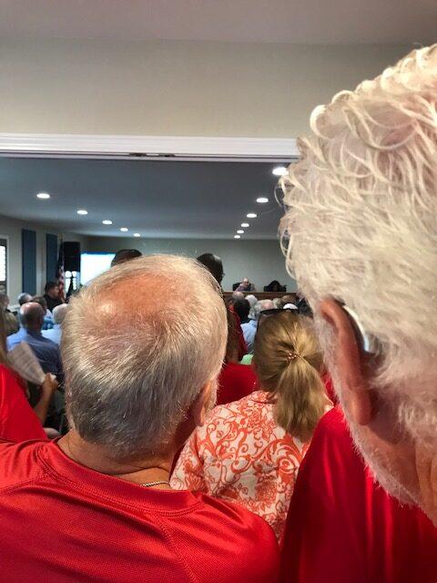 A proposed rock quarry in north Talbot County drew a crowd to a recent planning and zoning commission meeting. Photo contributed by resident Mark Woodall