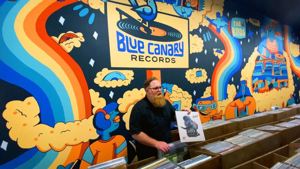 Brian Cook is the owner of Blue Canary Records in Columbus, Georgia.