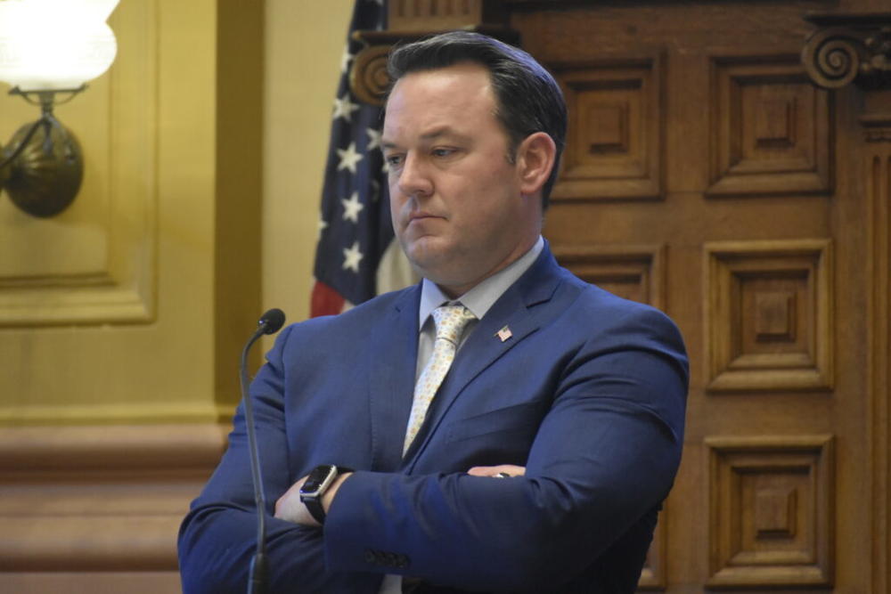  Republican Lt. Gov. Burt Jones, accused of posing as a 2020 elector pledged to former President Donald Trump, has battled Fulton County District Attorney Fani Willis to stay out of her courtroom. Ross Williams/Georgia Recorder