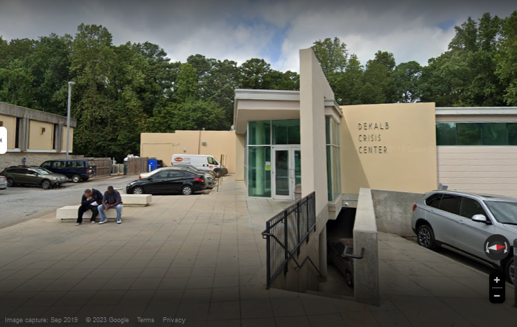 The front of the DeKalb County Crisis Center