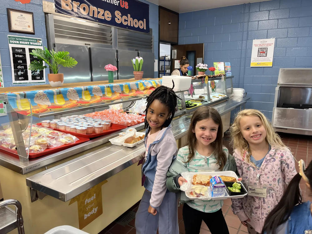 Lake Forest Elementary is one of 31 Fulton County Schools where students can receive free meals. 