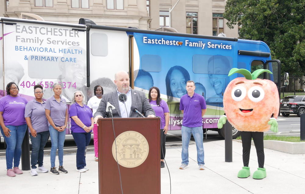 Jason Bearden, president of CareSource Georgia, talks about how the care management organization is using a mobile clinic to reach people at risk of losing their Medicaid coverage during the unwinding. 