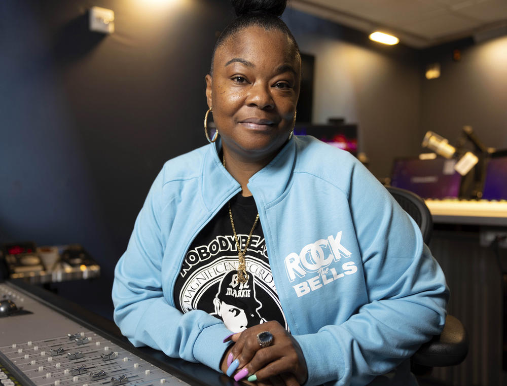 Roxanne Shante poses for a portrait on Tuesday, July 18, 2023, in New York.