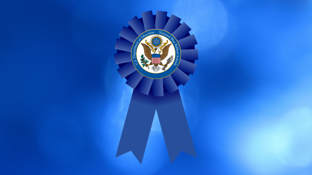 blue ribbon