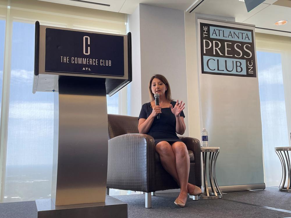 CDC Director Dr. Mandy Cohen at the Commerce Club in Atlanta.