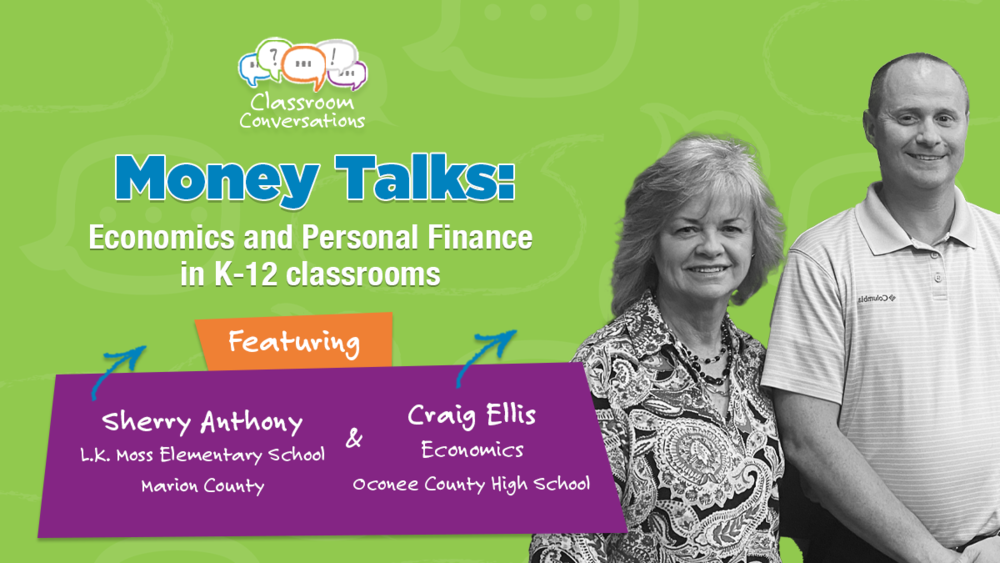 Sherry Anthony and Craig Ellis in Classroom Conversations