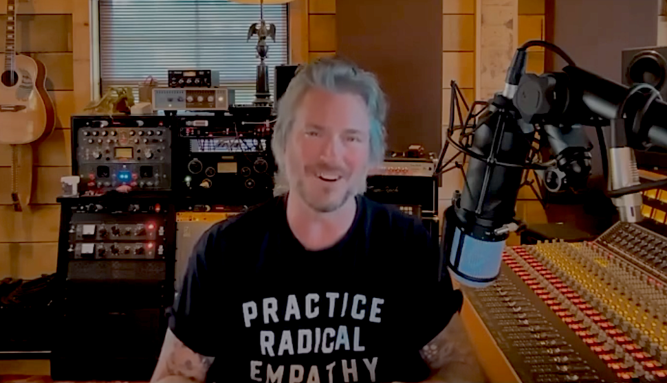 Butch Walker talks to his Marvelous 3 bandmates on Instagram on 
