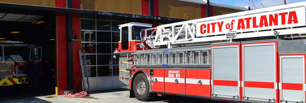 City of Atlanta fire truck